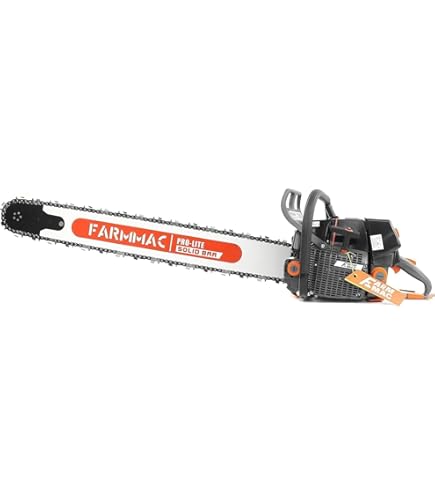 信 Amazon.com: FARMMAC F660VW 36 Inch Gas Chainsaw 92cc Chainsaw 2